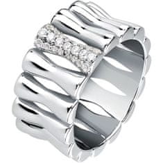 Morellato Modern újrahasznosított ezüst gyűrű Essenza SAWA20 (Kerület 52 mm)