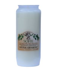 Sofie olajos gyertya - 285 g fehér