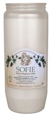 Sofie olajos gyertya - 180 g fehér