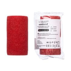 Vitammy Autoband Öntapadó kötszer, piros, 10cmx450cm