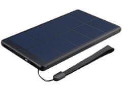 Sandberg Urban Solar Solar Powerbank 10000 mAh, napelemes töltő, fekete