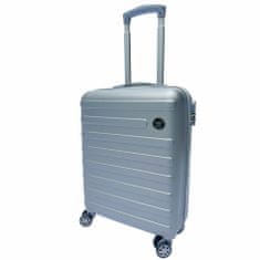 Linder Exclusiv Bőrönd 40x20x55 cm Világos szürke
