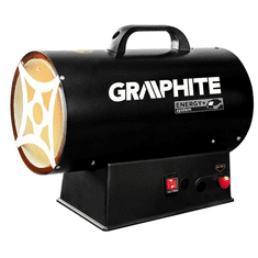 Graphite 58GE100 gázos hőlégbefúvó(akkus) 15kW, akku nélkül (58GE100)