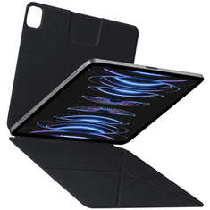 Pitaka Apple iPad Pro 11 (2020 / 2021 / 2022), mappa tok, mágneses rögzítés, mágneses csatos záródás, Origami Smart Case, MagEZ Folio2, fekete (XP128009)