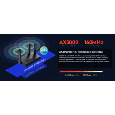 Cudy AX3000 Gigabit WiFi 6 Mesh router (WR3000) (WR3000)