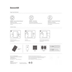 BASEUS Apple iPad 10.2"/ iPad Air3 10.5" edzett üvegfólia (P40012005201-02) (P40012005201-02)