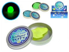 Mikro Trading Sötétben világító intelligens massza konzervdobozban - színkeverék (kék, sárga, zöld)