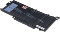 T6 power Akkumulátor Dell Latitude 13 7390 2in1 készülékhez, Li-Poly, 7,6 V, 7895 mAh (60 Wh), fekete