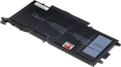 T6 power Akkumulátor Dell Latitude 5289 készülékhez, Li-Poly, 7,6 V, 7895 mAh (60 Wh), fekete