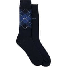 Hugo Boss 2 PACK - férfi zokni BOSS 50503581-403 (Méret 39-42)