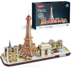 CubicFun CityLine panoráma 3D puzzle: Párizs 115 darab