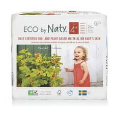ECO by Naty eldobható pelenkák 4+ (9-20 kg) 24 db