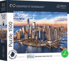 Trefl Puzzle UFT Cityscape: Manhattan, New York, USA 1500 darab