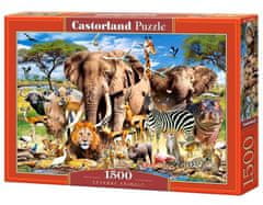 Castorland Puzzle A szavanna állatai 1500 darab