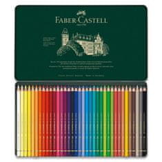 Faber-Castell Polychromos 110036 zsírkréta ón doboz, 36 szín