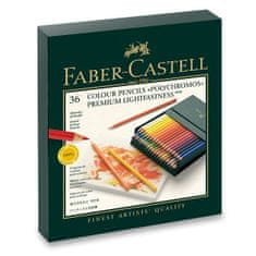 Faber-Castell Polychromos 110038 stúdió doboz, 36 db zsírkréták