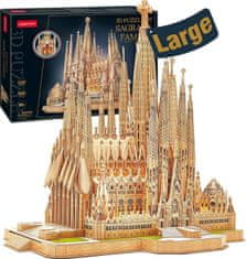 CubicFun Megvilágított 3D puzzle Sagrada Família 696 darab