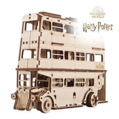 UGEARS 3D fából készült mechanikus puzzle Harry Potter lovag busz
