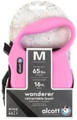 póráz Wanderer rózsaszín méret M