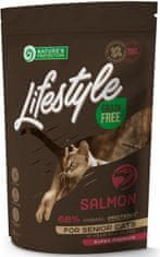 Nature's Protection Cat Dry LifeStyle GF Senior Lazac 400 g