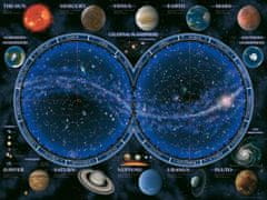 Ravensburger Csillagtérkép az égboltról 1500 darabos puzzle