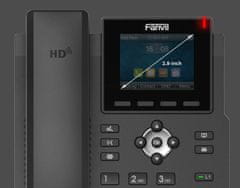 Fanvil X3SG SIP telefon, 2.8" bar.display, 4SIP, dual Gbit, PoE