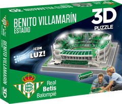 3D puzzle stadium Megvilágított 3D puzzle Benito Villamarín stadion - FC Real Betis