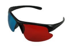Primecooler PC-AD4 3D GLASS / 3D GLASS (piros/kék sport)