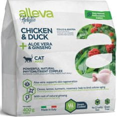 Alleva HOLISTIC Cat Dry Adult csirke és kacsa 400g