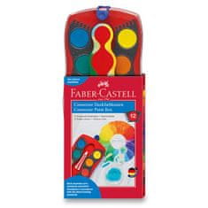 Faber-Castell Vízfestékek Connector 12 szín, átmérő 30 mm
