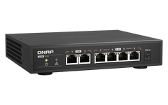 QNAP switch QSW-2104-2T (4x 2.5GbE RJ45 és 2x 10GbE RJ45)
