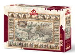Art puzzle Puzzle Történelmi világtérkép 1000 darab