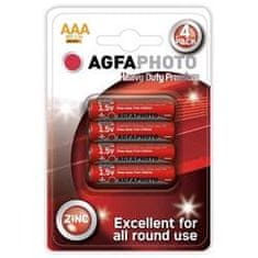 Agfaphoto cink akkumulátor 1.5V, R03/AAA, 4db
