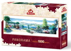 Art puzzle Panoráma kirakó Kert a teraszon 1000 darab
