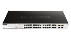 D-Link DGS-1210-24P, 24 PoE 10/100/1000 Base-T port + 4 TP/SFP Combo port