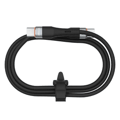 Nillkin Flowspeed Liquid kábel USB-C / USB-C 1,2M 60W Fekete (128747)
