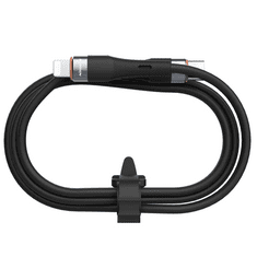 Nillkin Flowspeed Liquid kábel Lightning / USB-C 1,2M 27W Fekete (128748)