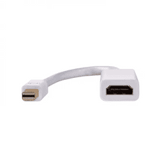 Akyga mini DisplayPort apa - HDMI anya átalakító 15cm fehér (AK-AD-38) (AK-AD-38)