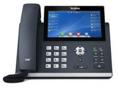 YEALINK SIP-T48U SIP telefon, PoE, 7" 800x480-as LCD, 29 vonal, 2xUSB, GigE