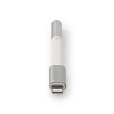 Nedis CCTB39950AL015 - Apple Lightning adapter | Apple Lightning 8-tűs csatlakozó - 3,5 mm-es aljzat | 0,15 m | Alumínium