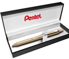 Pentel EnerGel zselés toll BL407 - arany 0,7mm, díszdobozban