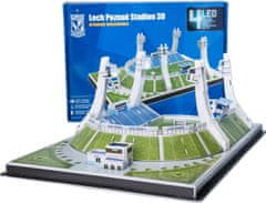 STADIUM 3D REPLICA Megvilágított 3D puzzle Lech Poznan Stadion - FC Lech Poznan 65 darab