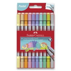 Faber-Castell Megfordítható gyermek filctollak Pastel 10 színben