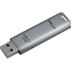 PNY Pen Drive 64GB Elite Steel USB3.1 (FD64GESTEEL31G-EF) (FD64GESTEEL31G-EF)