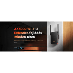 Cudy AX3000 Dual Band WiFi 6 Range Extender (RE3000) (RE3000)