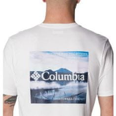 COLUMBIA Póló fehér XL Rapid Ridge Back Graphic Tee Ii