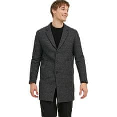 Jack&Jones Férfi kabát JJEMORRISON 12239008 Dark Grey (Méret L)