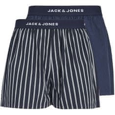 Jack&Jones 2 PACK - férfi alsónadrág JACCODY 12239047 Navy Blazer (Méret S)