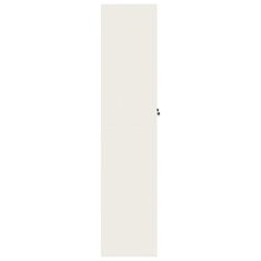 Greatstore fehér acél irattartó szekrény 90x40x180 cm