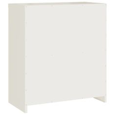 Greatstore fehér acél irattartó szekrény 79 x 40 x 90 cm